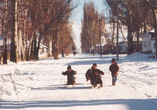 Partie de luge